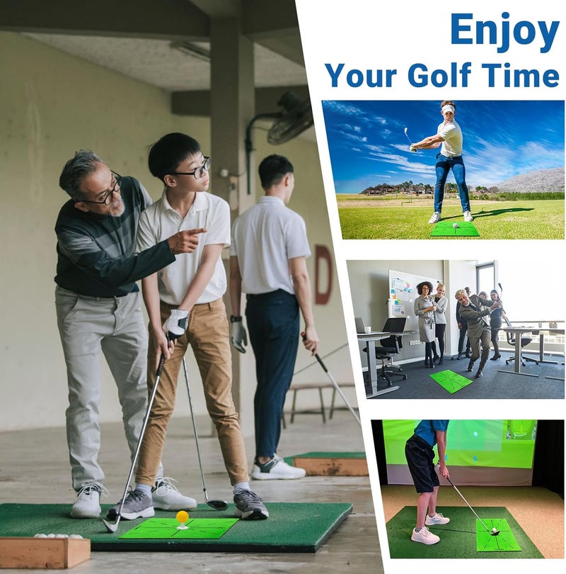 LYDARZ Portable Golf Swing Turf Mat – Lightweight Golf Practice Mat with Instant Feedback, Indoor and Outdoor Training Aid, Ideal Gift for Golfers - Image 5